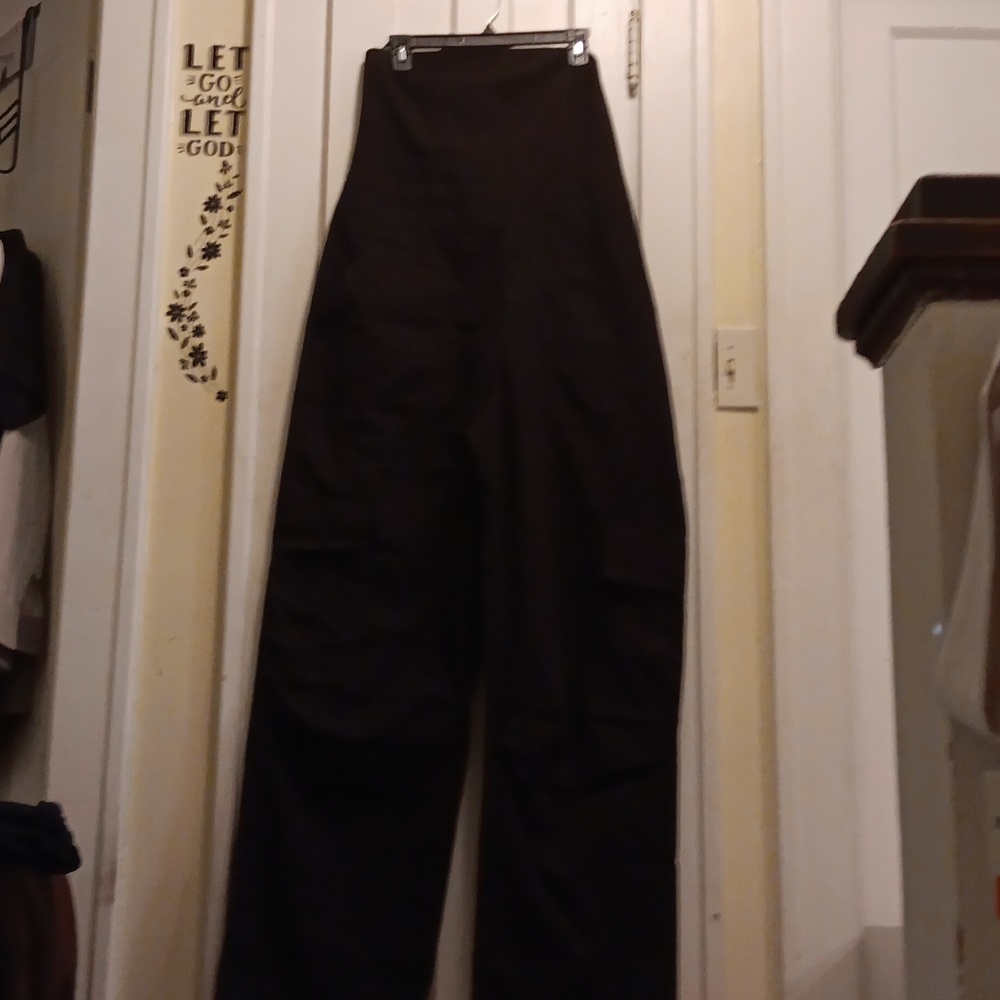 Black Strapless Jumpsuit